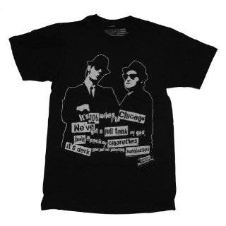  Blues Brothers Tonight Only Distressed Poster White Adult 