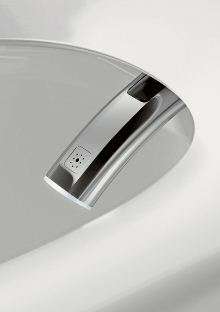 The Numis best in class bidet functionality is supported by this 