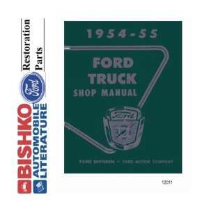  1954 1955 FORD TRUCK Full Line Shop Service Manual CD 