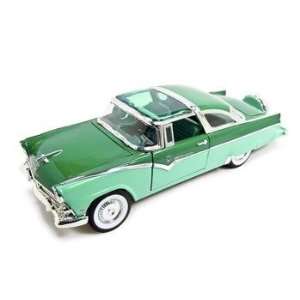  1955 Ford Fairlane Crown Victoria Diecast Green 118 Toys 