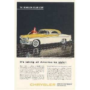  1955 Chrysler 250 HP New Yorker Deluxe St Regis Print Ad 