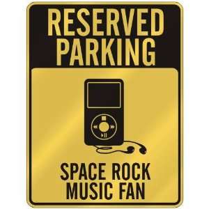  RESERVED PARKING  SPACE ROCK MUSIC FAN  PARKING SIGN 