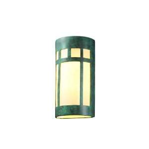 Ambiance Open Top and Bottom Big Prairie Outdoor Wall Sconce Finish 