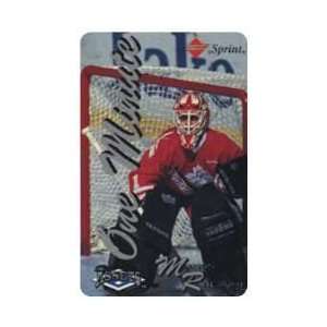Collectible Phone Card 1 Min Assets Series #1 (1994) Manon Rheaume 