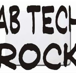  Lab Techs Rock Mousepad