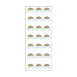   Repeat Stickers Rainbows; 3 Items/Order Arts, Crafts & Sewing