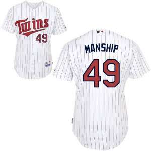  Jeff Manship Minnesota Twins Authentic Home Cool Base 