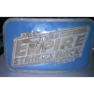   Wars Vintage 1980 Belt Buckle Empire Strikes Back 