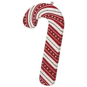 11 Christmas Brites Striped Candy Cane Shatterproof Ornament 11 