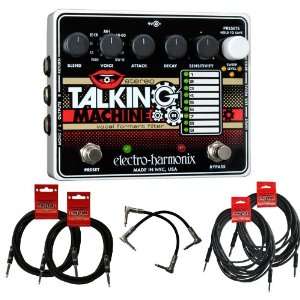  Electro Harmonix Stereo Talking Machine w/6 Free Cables 