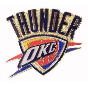  Oklahoma Thunder Logo Pin