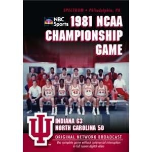 1981 NCAA Championship Indiana vs UNC 