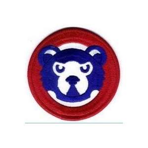  Chicago Cubs 1980s Bear Face MLB Baseball Team Logo Patch 