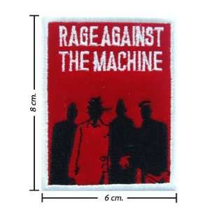 Rage Against the Machine Patch Music Band Logo II Embroidered Iron on 