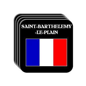 France   SAINT BARTHELEMY LE PLAIN Set of 4 Mini Mousepad Coasters