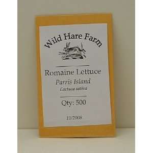  Romaine Lettuce Parris Island Cos (500+ seeds) Patio, Lawn & Garden