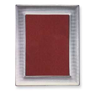  Sterling Silver Textured 5x7 Photo Frame Jewelry