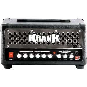 Krank Rev Jr Pro 50W Tube Guitar Amp Head Black Chrome 