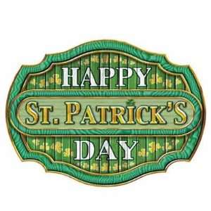  St. Patricks Day Sign Large Wall Decal
