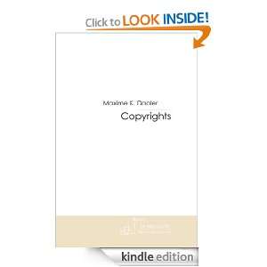 Copyrights. (French Edition) Maxime K. Daoler  Kindle 