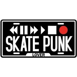  New  Play Skate Punk  License Plate Music