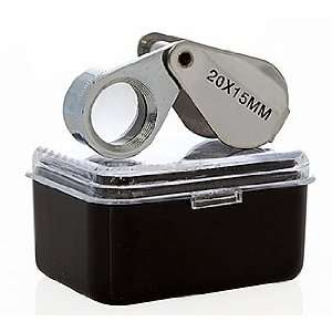  20X Jewelers Loupe 15mm Lens Doublet