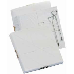   Coated Bases (Set Of 3) WHITE 15 X 15 X 2 BASES