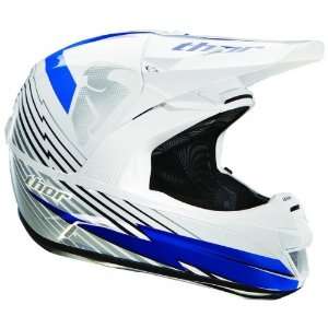  Thor Force Livewire White/Blue Helmet 01102424 Sports 