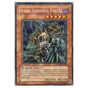YuGiOh GX Light of Destruction Dark General Freed LODT EN083 Secret 