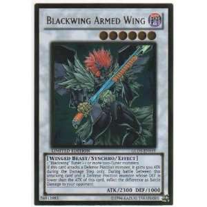  Yu Gi Oh   Blackwing Armed Wing   Gold Series 3   #GLD3 
