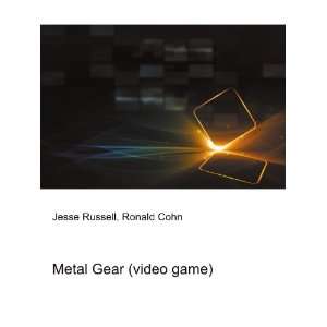  Metal Gear (video game) Ronald Cohn Jesse Russell Books