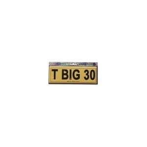  30th Flashing Car Number Plate Badge, Birthday, Anytime Gift 