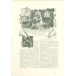  1895 Abelard & Heloise Cluny Champagne Abbey of the 