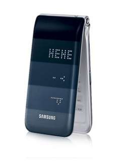 Samsung S5520 NORi Unlocked GSM 3G 2.8 New Flip Phone  