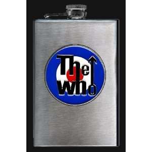  THE WHO LOGO FLASK