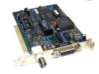 Vintage Novell ISA Network Card 738 000160 002 with AUI and BNC 