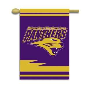    UNI Panthers Banner 2 Sided College Flag Patio, Lawn & Garden