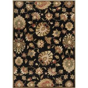  Caesar Collection Floral Hand Tufted Wool Area Rug 9.90 