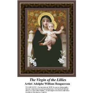 The Virgin of the Lillies Cross Stitch Pattern PDF  Available