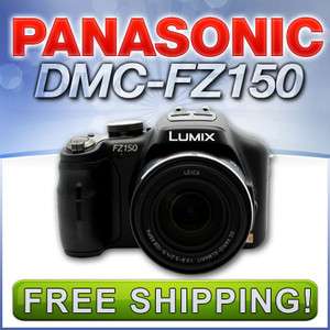 Panasonic DMC FZ150 (Black) 12.1MP 3.0 LCD Digital Camera DMC FZ150K 