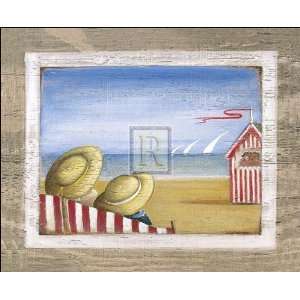  Beside The Seaside VII by Sean Aherne. Size 10.00 X 12.00 