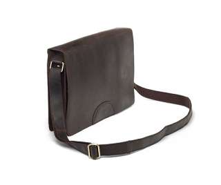 Leather Messenger Bag Mailbag Notebook Case Flap Cover Satchel New 