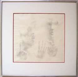 ELIAS FRIEDENSOHN (1924 1991) Signed 1962 Original Drawing   LISTED 