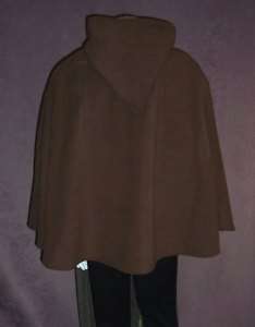 Brown Cape KID YOUTH Hood 3 Finish Options Archer LOTR  