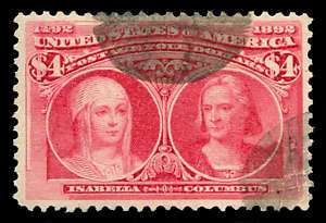 momen US Stamps #244 Used XF PF & PSE Certs  