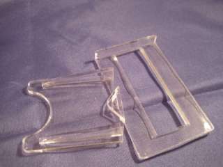 small plastic display stands 2   free UK shipping  