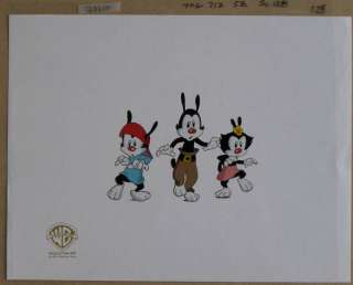 Official Warner Bros. ANIMANIACS 1994 Production Cel  