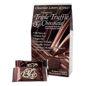  TRIPLE TRUFFLE CHOCOLATE   20 COUNT BOX   2 Pack 