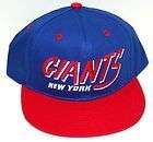 NFL VINTAGE NEW YORK GIANTS FLATBILL SNAPBACK HAT CAP N