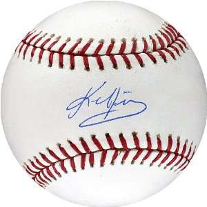  Autographed Kevin Youkilis Baseball